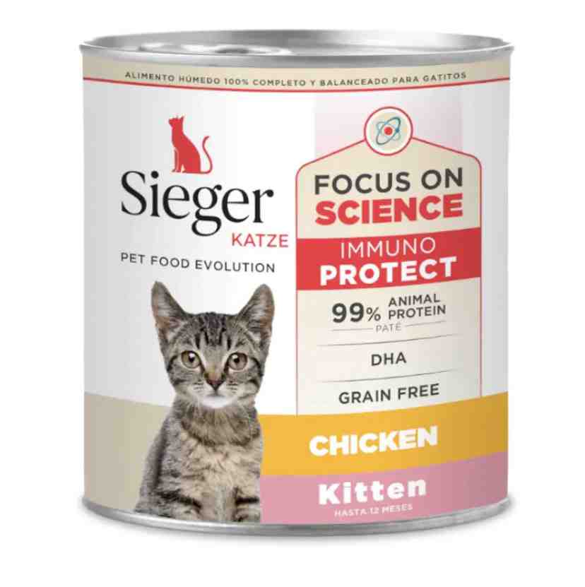 LATA SIEGER GATO KITTEN 340 GM 